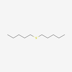molecular formula C10H22S B1670394 二戊基硫醚 CAS No. 872-10-6
