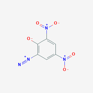 molecular formula C6H2N4O5 B1670408 Diazodinitrophenol CAS No. 4682-03-5