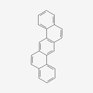 molecular formula C22H14 B1670416 二苯并[a,h]蒽 CAS No. 53-70-3