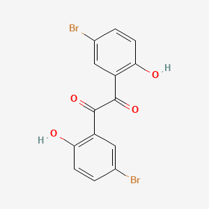molecular formula C14H8Br2O4 B1670428 二溴水杨酸 CAS No. 523-88-6