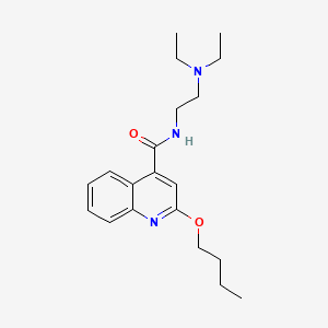B1670429 Dibucaine CAS No. 85-79-0