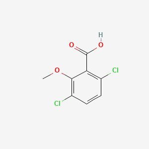 molecular formula C8H6Cl2O3 B1670444 Dicamba CAS No. 1918-00-9