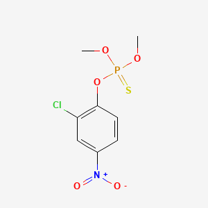 molecular formula C8H9ClNO5PS B1670445 Dicapthon CAS No. 2463-84-5