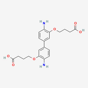 molecular formula C20H24N2O6 B1670446 Dicarboxidine CAS No. 34915-18-9