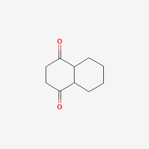 molecular formula C10H14O2 B1670449 Decalin-1,4-dione CAS No. 4939-91-7