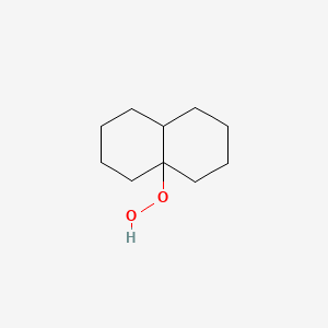 molecular formula C10H18O2 B1670450 Decalinhydroperoxide CAS No. 4181-83-3