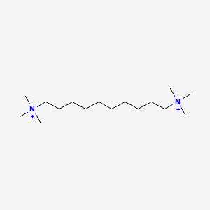 molecular formula C16H38N22+ B1670452 Decamethonium CAS No. 156-74-1