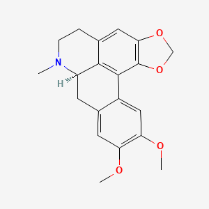 molecular formula C20H21NO4 B1670453 (-)-Dicentrine CAS No. 28832-07-7