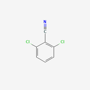 molecular formula C7H3Cl2N<br>C7H3Cl2N<br>C6H3Cl2(CN) B1670455 Dichlobenil CAS No. 1194-65-6