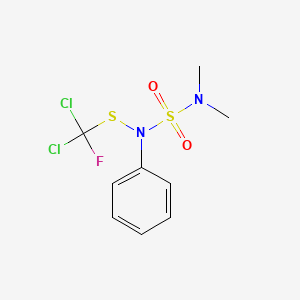 molecular formula C9H11Cl2FN2O2S2 B1670457 Dichlofluanid CAS No. 1085-98-9
