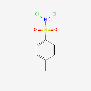 molecular formula C7H7Cl2NO2S B1670459 Dichloramine-T CAS No. 473-34-7