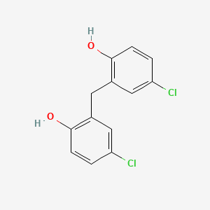 molecular formula C13H10Cl2O2 B1670467 Dichlorophen CAS No. 97-23-4
