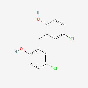 molecular formula C13H10Cl2O2 B1670467 Dichlorophene CAS No. 97-23-4