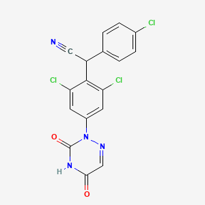 molecular formula C17H9Cl3N4O2 B1670474 敌克虫 CAS No. 101831-37-2