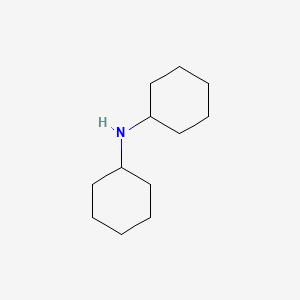 molecular formula C12H23N<br>C6H11NHC6H11<br>C12H23N B1670486 Dicyclohexylamine CAS No. 101-83-7