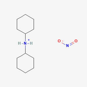 molecular formula C12H24N2O2 B1670487 Dicyclohexylamine nitrite CAS No. 3129-91-7
