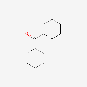 molecular formula C13H22O B1670488 Dicyclohexyl ketone CAS No. 119-60-8