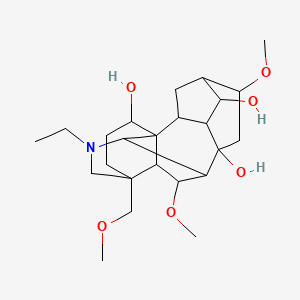 molecular formula C24H39NO6 B1670494 Neoline CAS No. 466-26-2