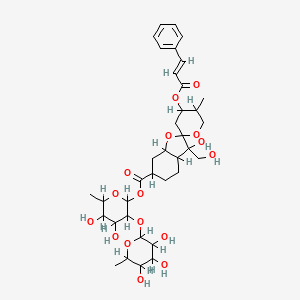 molecular formula C36H50O16 B1670503 Didesacetylphyllanthostatin 3 CAS No. 132282-95-2