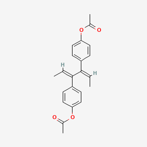 molecular formula C22H22O4 B1670513 Dienestrol diacetate CAS No. 84-19-5
