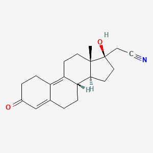 molecular formula C20H25NO2 B1670515 Dienogest CAS No. 65928-58-7