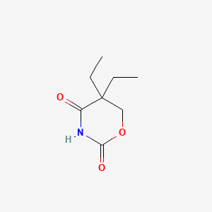 molecular formula C8H13NO3 B1670518 Diethadione CAS No. 702-54-5