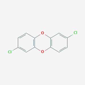 molecular formula C12H6Cl2O2 B167052 2,7-Dichlorodibenzo-P-dioxin CAS No. 33857-26-0