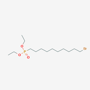 molecular formula C14H30BrO3P B1670520 Diethyl 10-bromodecylphosphonate 