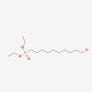 molecular formula C14H30BrO3P B1670520 Diethyl 10-bromodecylphosphonate CAS No. 272785-01-0