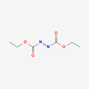molecular formula C6H10N2O4 B1670526 Diethyl azodicarboxylate CAS No. 4143-61-7