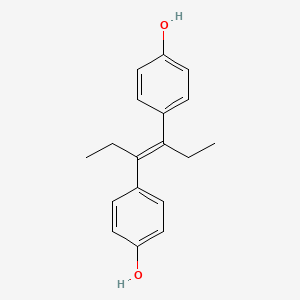 molecular formula C18H20O2 B1670540 Diethylstilbestrol CAS No. 56-53-1