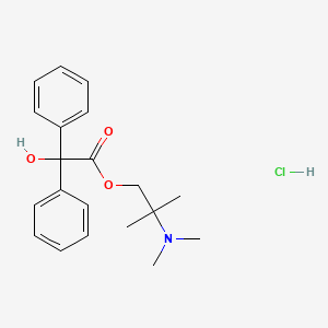 molecular formula C20H26ClNO3 B1670547 Difemerine hydrochloride CAS No. 70280-88-5