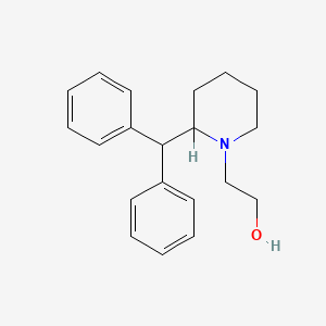 molecular formula C23H30N2O3 B1670548 Difemetorex CAS No. 13862-07-2