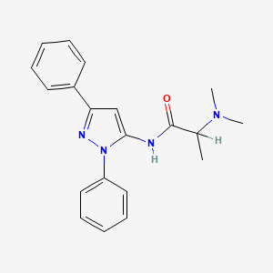 molecular formula C20H22N4O B1670549 Difenamizole CAS No. 20170-20-1