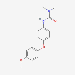 molecular formula C16H18N2O3 B1670553 Difenoxuron CAS No. 14214-32-5