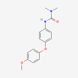 molecular formula C16H18N2O3 B1670553 Difenoxurone CAS No. 14214-32-5