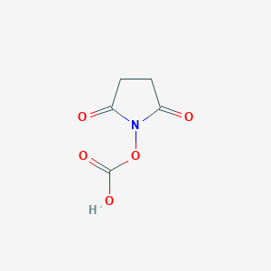 molecular formula C5H5NO5 B167056 Succinimidyl carbonate CAS No. 135680-78-3