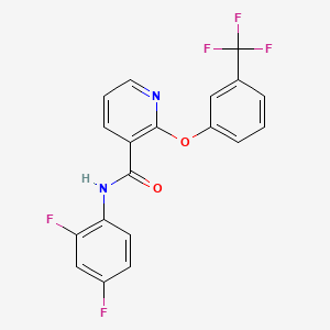 molecular formula C19H11F5N2O2 B1670562 Diflufenican CAS No. 83164-33-4
