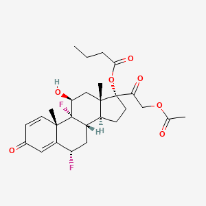 molecular formula C27H34F2O7 B1670567 Difluprednate CAS No. 23674-86-4