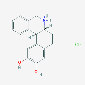 molecular formula C17H18ClNO2 B1670579 Dihydrexidine hydrochloride CAS No. 137417-08-4