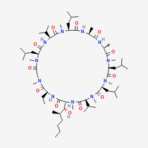 molecular formula C62H113N11O12 B1670592 DihydroCsA CAS No. 59865-15-5