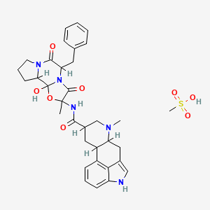 molecular formula C34H41N5O8S B1670596 Dihydroergotamine Mesylate CAS No. 6190-39-2