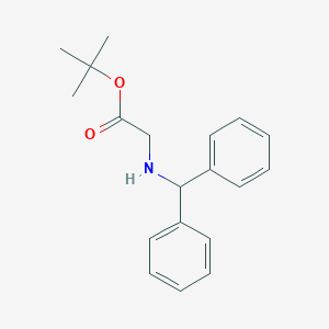 Benzhydrylaminoacetic acid tert-butyl ester