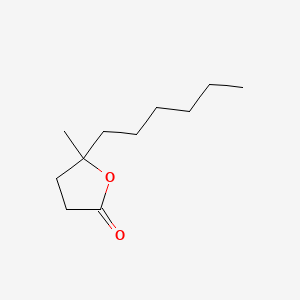 molecular formula C11H20O2 B1670602 Dihydrojasmone lactone CAS No. 7011-83-8