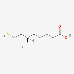 molecular formula C8H16O2S2 B1670606 Dihydrolipoic Acid CAS No. 462-20-4