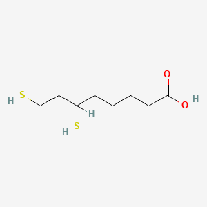 molecular formula C8H16O2S2 B1670606 二氢硫辛酸 CAS No. 462-20-4