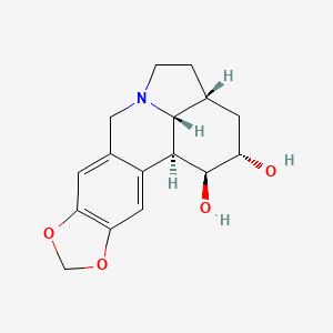 molecular formula C16H19NO4 B1670607 二氢石蒜碱 CAS No. 6271-21-2