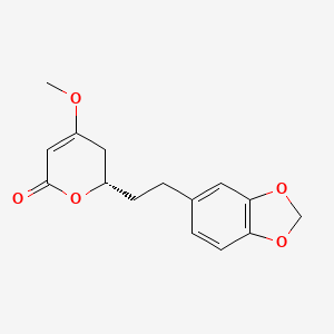 molecular formula C15H16O5 B1670609 Dihydromethysticin CAS No. 19902-91-1