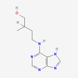 molecular formula C10H15N5O B1670618 Dihydrozeatin CAS No. 23599-75-9