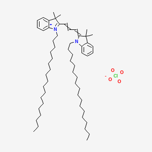 molecular formula C59H97ClN2O4 B1670619 DiI perchlorate CAS No. 41085-99-8